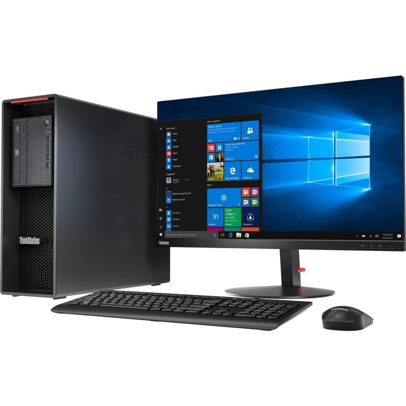 Lenovo ThinkStation P520 30BE00NQUS Workstation - 1 Xeon W-2225 - vPro Technology - 32 GB - 1 TB SSD - Tower