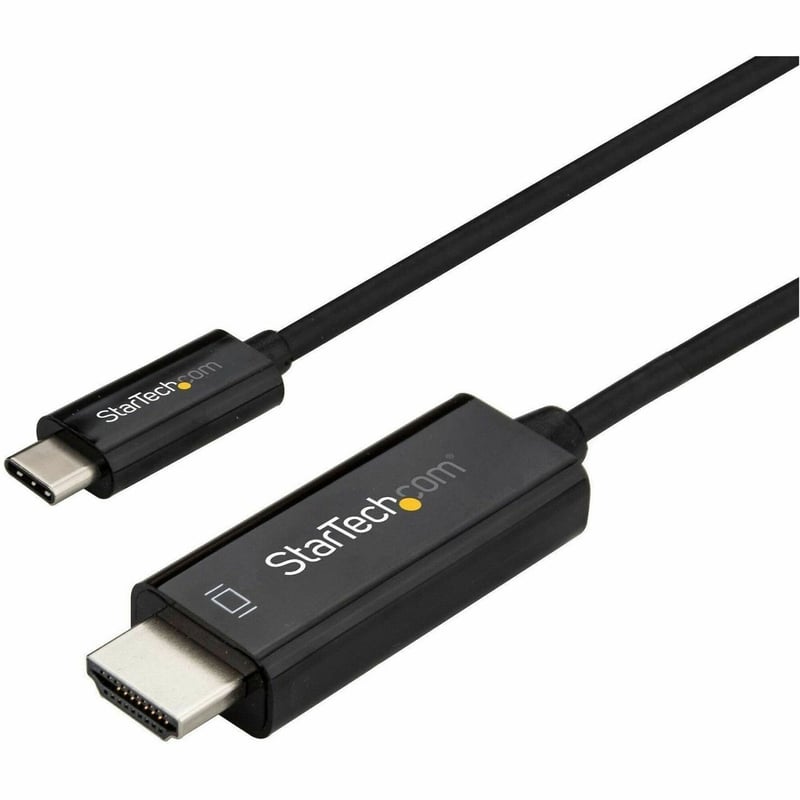 StarTech.com 6ft (2m) USB C to HDMI Cable - 4K 60Hz USB Type C DP Alt Mode to HDMI 2.0 Video Display Adapter Cable - Works w/Thunderbolt 3 - Thumbnail 1