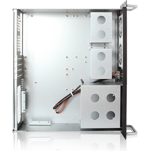 iStarUSA 3U Compact Rackmount Chassis compatible with PS2 Power Supply - Thumbnail 3