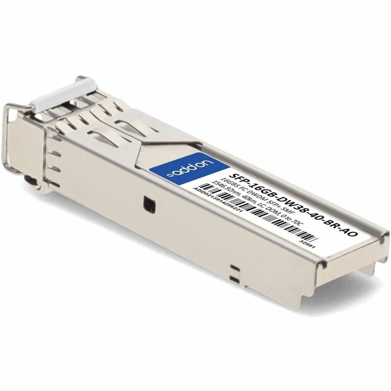 AddOn Brocade® (Formerly) Compatible TAA 16GBase-DWDM FC SFP+ Transceiver C-Band 100GHz (SMF, 1546.92nm, 40km, LC, DOM) - Thumbnail 3