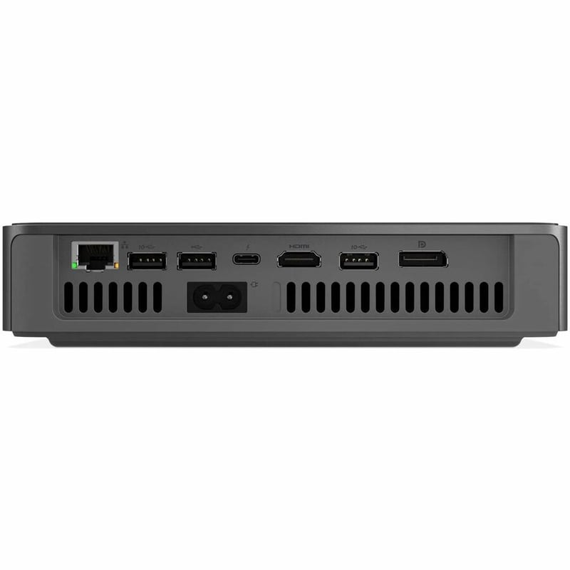 Lenovo IdeaCentre Mini 01IRH10R 91B20000UT Desktop Computer - Intel Core 7 2nd Gen 240H - 16 GB - 512 GB PCI Express NVMe 4.0 x4 SSD - Tiny - Luna Gray - Thumbnail 5