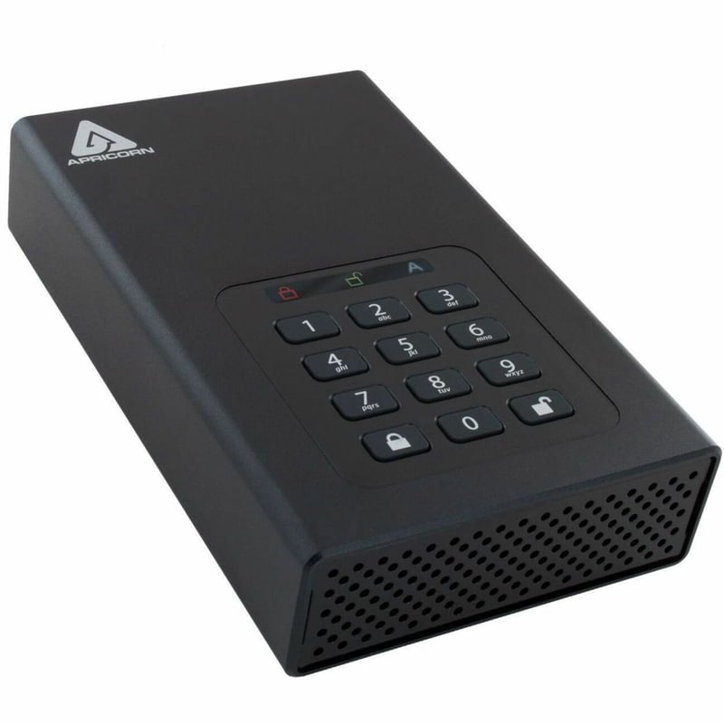 22TB AEGIS PADLOCK DT SECURE USB 3.0 256-BIT AES HW ENCRYPTION - Thumbnail 1