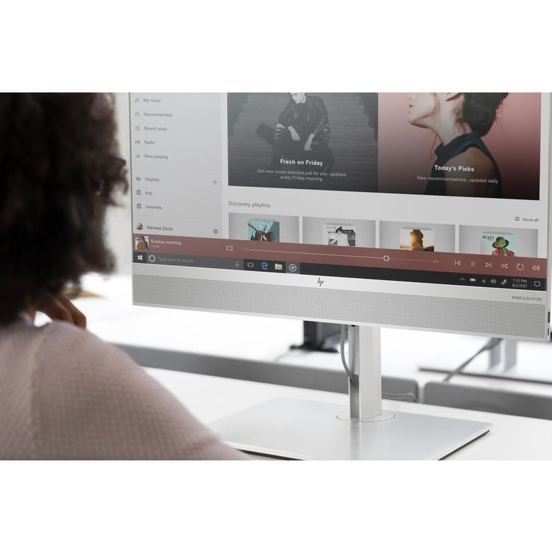 HP EliteOne 800 G6 All-in-One Computer - Intel Core i5 10th Gen i5-10500 Hexa-core (6 Core) 3.10 GHz - 16 GB RAM DDR4 SDRAM - 256 GB M.2 PCI Express NVMe 3.0 SSD - 23.8" Full HD 1920 x 1080 - Desktop
