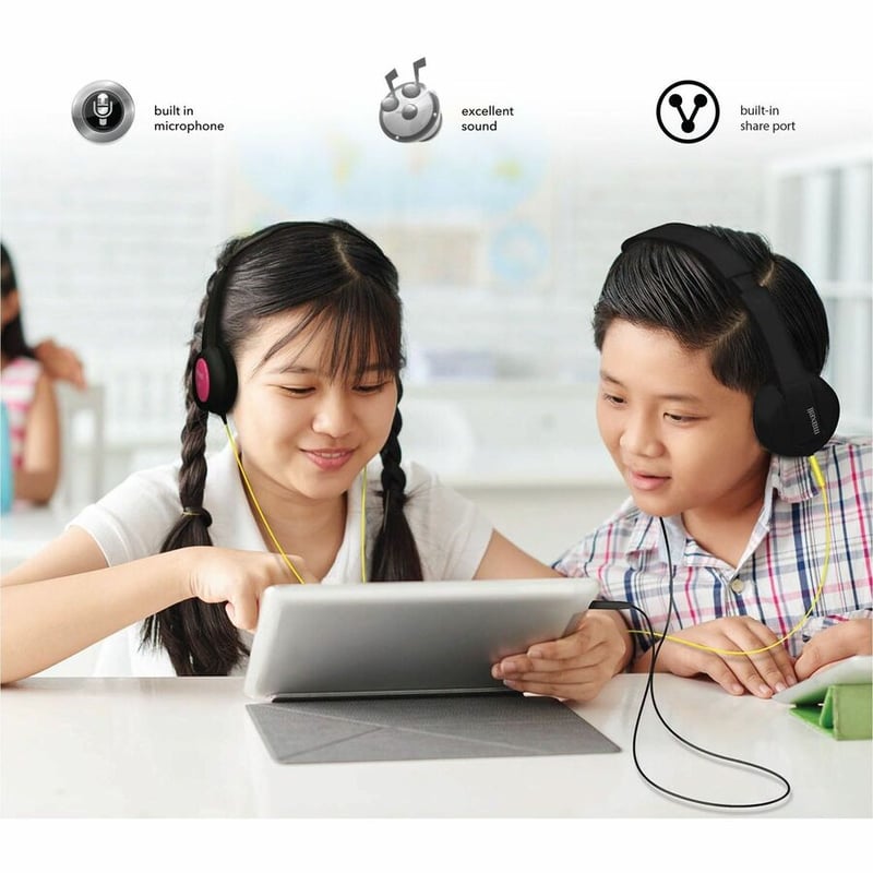 Maxell Solid2 Headphones w/ Mic - Thumbnail 3