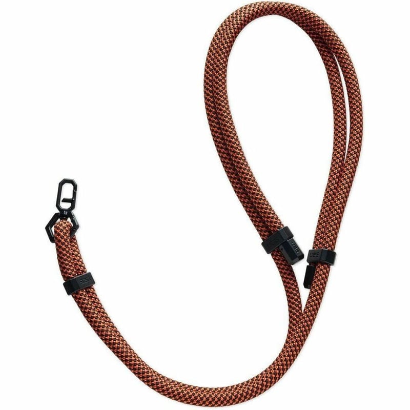 UAG THICK CROSSBODY LANYARD FOR PHONES - RUST/ BLACK - Thumbnail 2