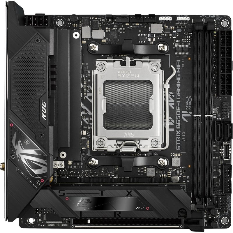 Asus ROG Strix B650E-I GAMING WIFI Gaming Desktop Motherboard - AMD B650 Chipset - Socket AM5 - Mini ITX - Thumbnail 1