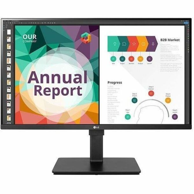 LG 32BN67U-B 32" Class 4K UHD Gaming LCD Monitor - 16:9 - Textured Black - Thumbnail 3
