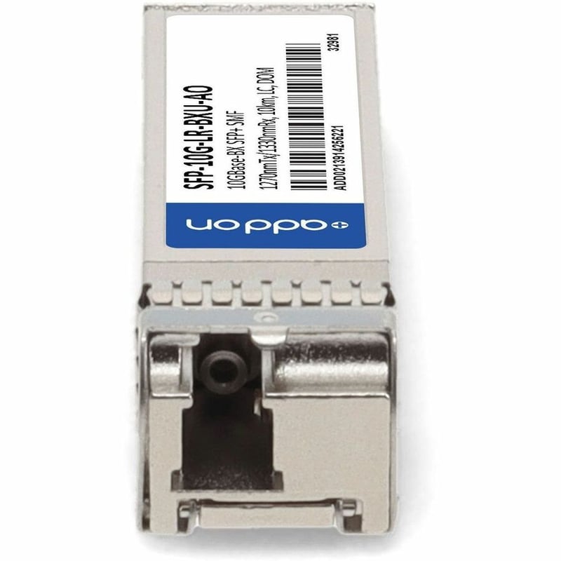 AddOn Cisco SFP-10G-LR-BXU Compatible TAA Compliant 10GBase-BX SFP+ Transceiver (SMF, 1270nmTx/1330nmRx, 10km, LC, DOM)