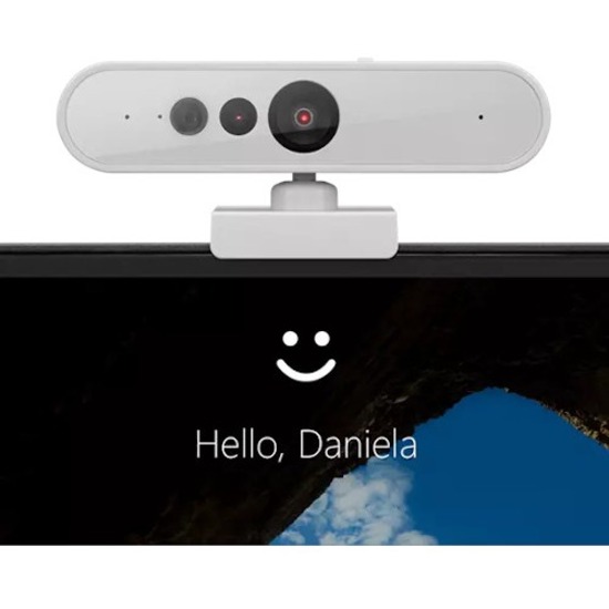 Lenovo 510 Webcam - Cloud Gray - USB 2.0 Type A - Thumbnail 3