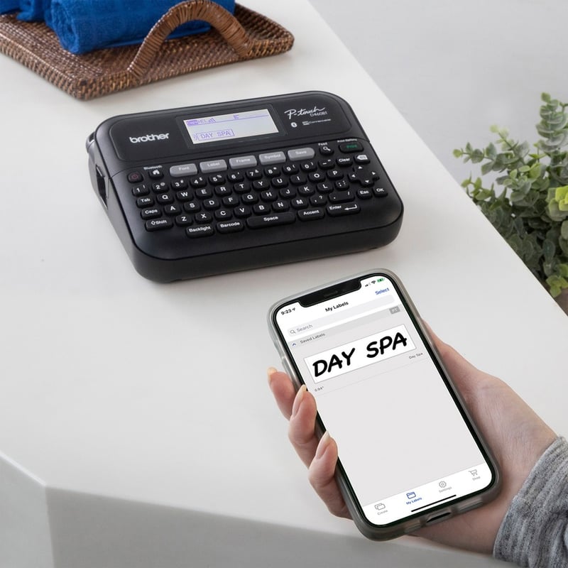 Brother P-touch Business Expert Connected Label Maker with Case PTD460BTVP - Thumbnail 2