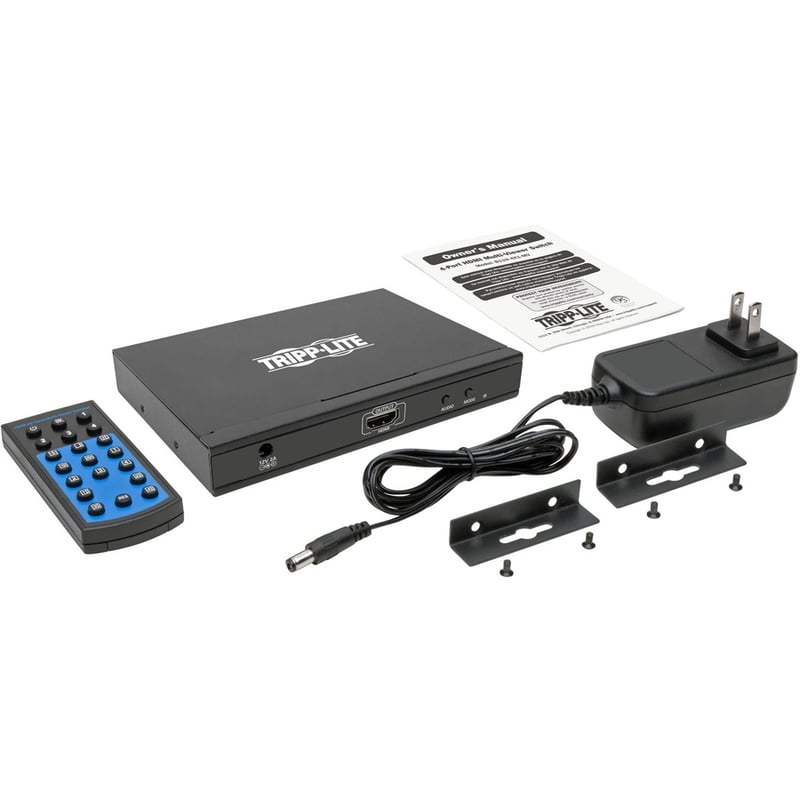 Tripp Lite by Eaton 4x1 HDMI Multi-viewer with Remote Control - 1080p @ 60 Hz (HDMI 4xF/1xF) - Thumbnail 4