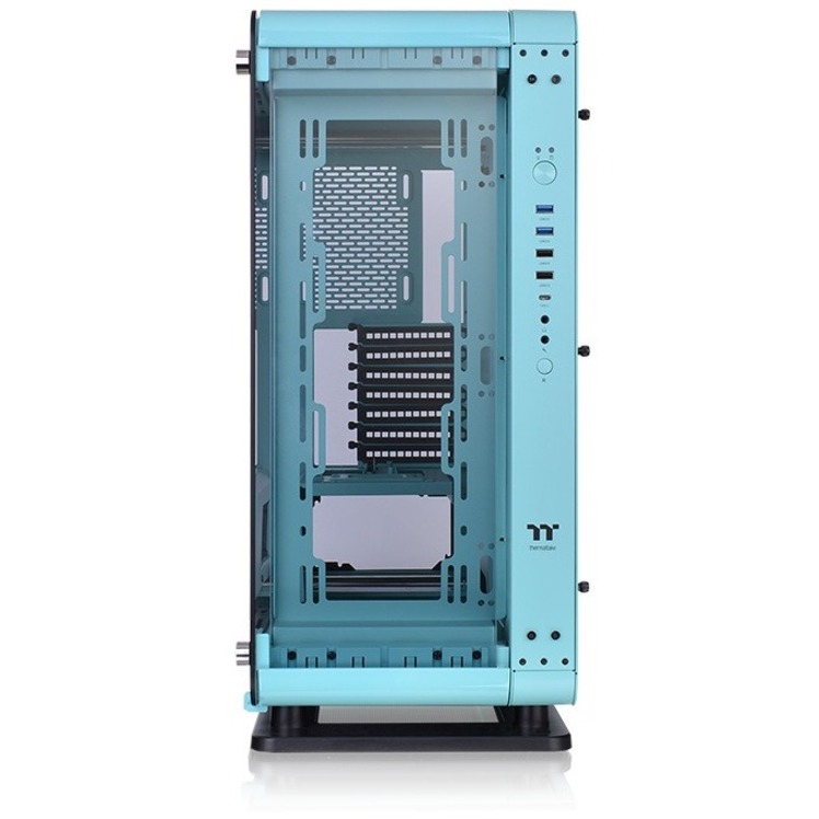 Thermaltake Core P6 Tempered Glass Turquoise Mid Tower Chassis - Thumbnail 4