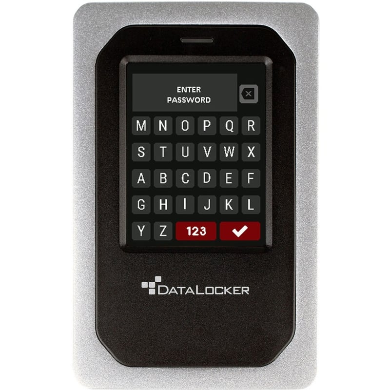 DataLocker DL4 FE 500 GB Portable Hard Drive - External - TAA Compliant - Thumbnail 5