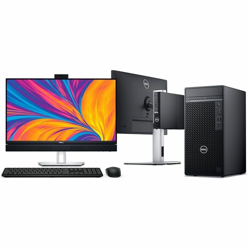 Dell OptiPlex 7000 7020 Desktop Computer - Intel Core i3 14th Gen i3-14100T - 8 GB - 256 GB SSD - Micro PC