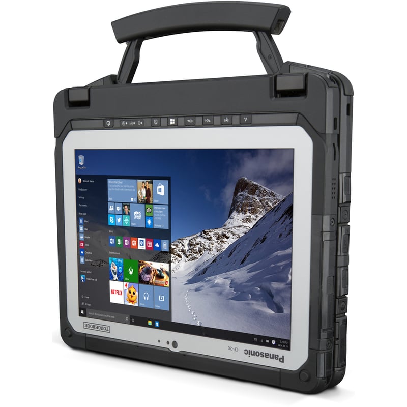 Panasonic TOUGHBOOK CF-20 CF-20CX-00VM 10.1" Touchscreen Detachable 2 in 1 Notebook - 1920 x 1200 - Intel Core M 6th Gen m5-6Y57 1.10 GHz - 8 GB Total RAM - 512 GB SSD