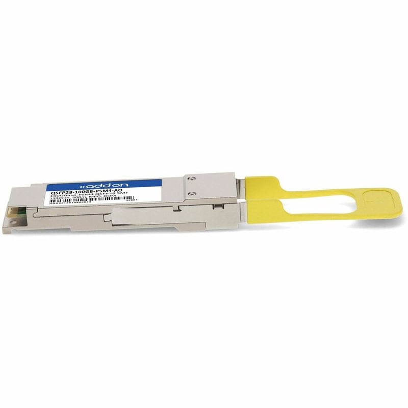 AddOn MSA and TAA Compliant 100GBase-PSM4 QSFP28 Transceiver (SMF, 1310nm, 500m, MPO, DOM) - Thumbnail 2