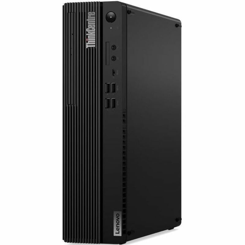Lenovo ThinkCentre M70s Gen 3 11T8005BUS Desktop Computer - Intel Core i7 12th Gen i7-12700 Dodeca-core (12 Core) 2.10 GHz - 32 GB RAM DDR4 SDRAM - 512 GB M.2 PCI Express NVMe 4.0 x4 SSD - Small Form Factor - Black - Thumbnail 2