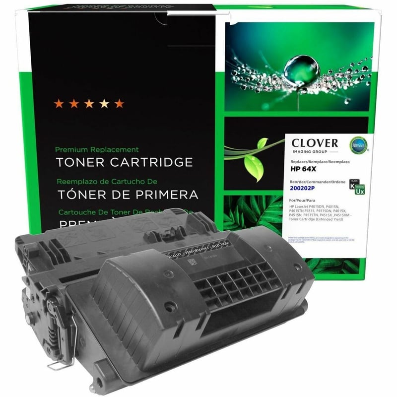 Clover Imaging Remanufactured Extended Yield Toner Cartridge for HP CC364X - Thumbnail 1