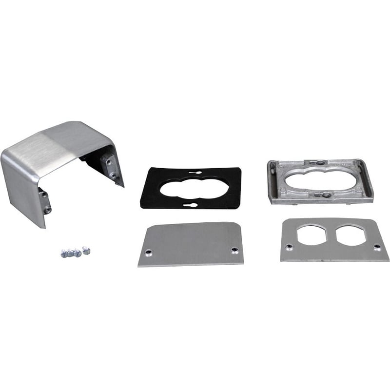 Wiremold 525 Series Four-Piece Power Service Fitting