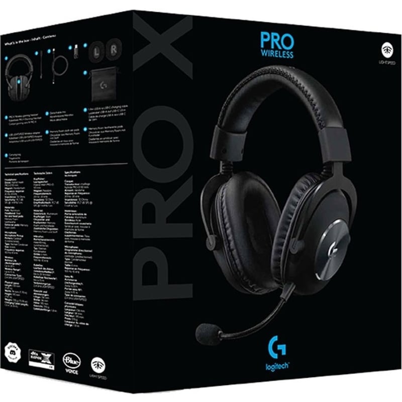 Logitech PRO X Wireless Lightspeed Gaming Headset - Thumbnail 3
