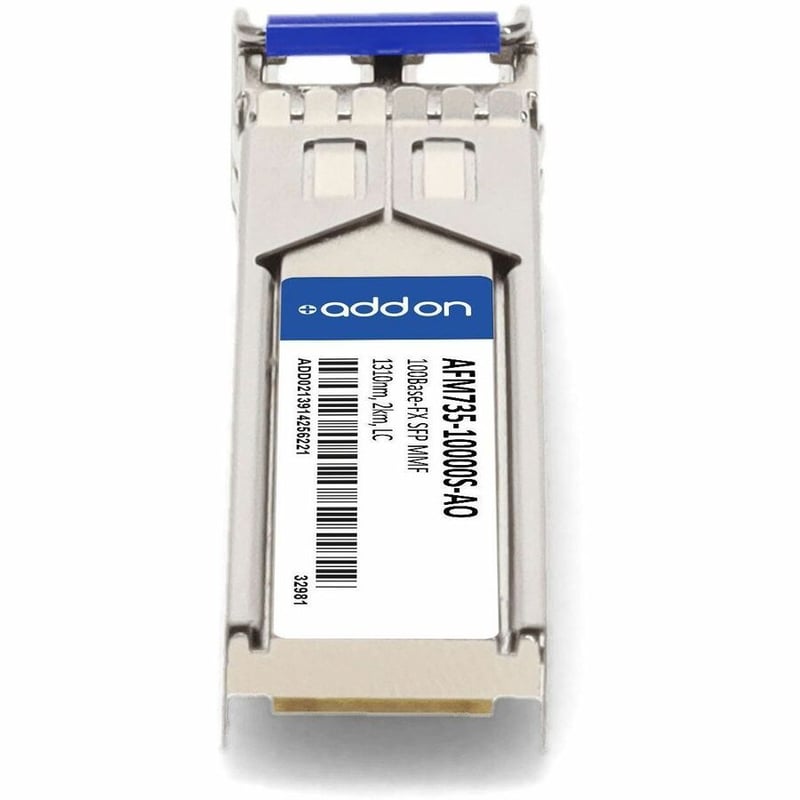 AddOn Netgear AFM735-10000S Compatible TAA Compliant 100Base-FX SFP Transceiver (MMF, 1310nm, 2km, LC) - Thumbnail 4