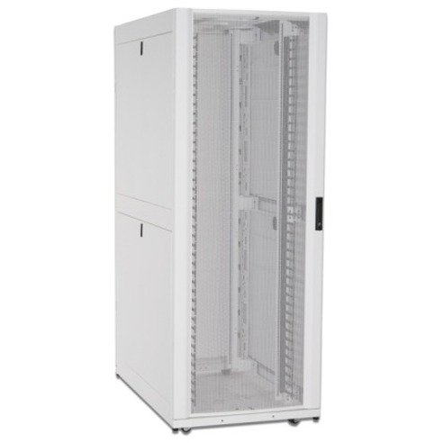 APC by Schneider Electric NetShelter SX 42U 750mm Wide x 1200mm Deep Networking Enclosure with Sides White - Thumbnail 3