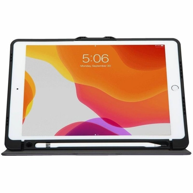 Targus Versavu THZ86307GL Carrying Case (Folio) for 10.2" to 10.5" Apple iPad (7th Generation), iPad (8th Generation), iPad (9th Generation), iPad Air, iPad Pro Tablet - Violet - Thumbnail 4