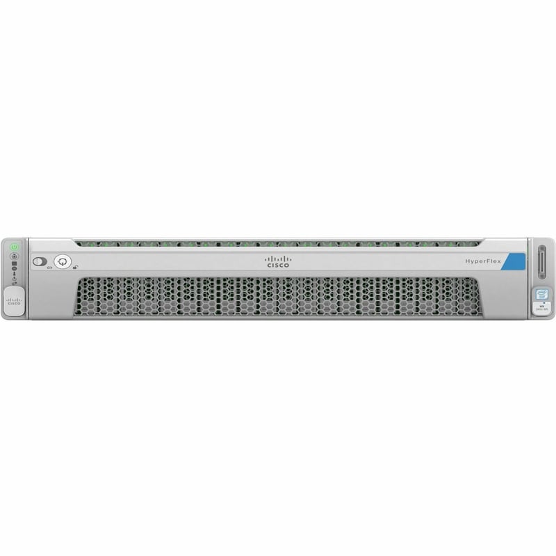 Cisco HyperFlex HX240c M5 2U Rack Server - 2 Xeon Gold 6142 2.60 GHz - 384 GB RAM - 12Gb/s SAS, Serial ATA/600 Controller - Thumbnail 1