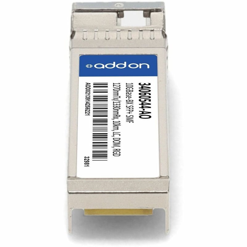 AddOn Huawei® 34060544 Compatible TAA 10GBase-BX SFP+ Transceiver (SMF, 1270nmTx/1330nmRx, 10km, LC, DOM, -40 to 85C) - Thumbnail 4