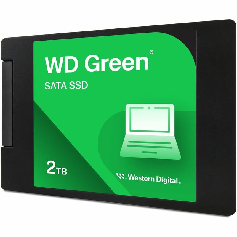 Western Digital Green WDS200T2G0A 2 TB Solid State Drive - 2.5" Internal - SATA (SATA/600) - Thumbnail 2