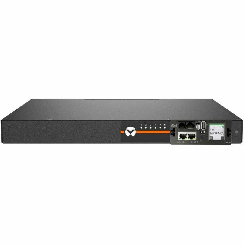 Vertiv Geist rPDU MNR5M1R5-06S153-1ST5A0H10-S 6-Outlets PDU - Thumbnail 1