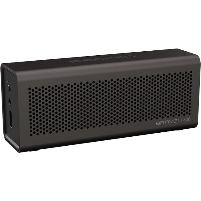 Braven 600 Portable Bluetooth Speaker System - 3 W RMS - Ash Gray - Thumbnail 1