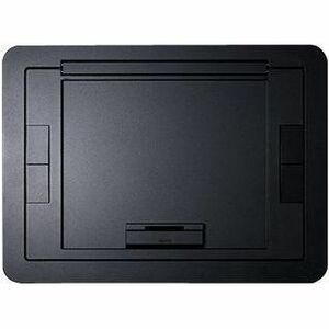 Wiremold Evolution Series EFB6, EFB8, EF10 Floor Box Flush Style Cover with Carpet Insert - Thumbnail 1