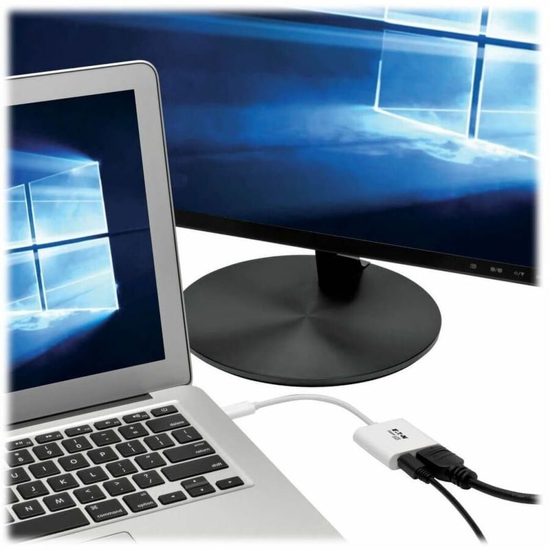 Tripp Lite by Eaton USB C to HDMI Video Adapter Converter 4Kx2K w/ USB-C PD Charging Port, USB-C to HDMI, USB Type-C to HDMI, USB Type C to HDMI 6in - Thumbnail 2