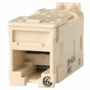 Ortronics Clarity High Density Jack (HDJ) CAT6, T568A/B, Ivory