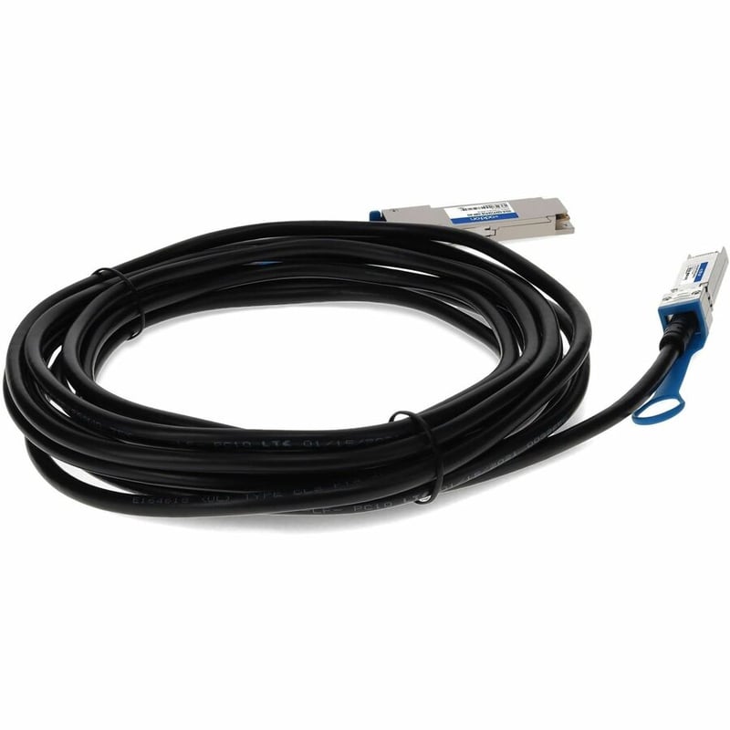 AddOn Solarflare&reg; SOLR-QSFP1SFP28-1MP Compatible TAA Compliant 25GBase-CU QSFP28 to 1xSFP28 Direct Attach Cable (Passive Twinax, 1m) - Thumbnail 5