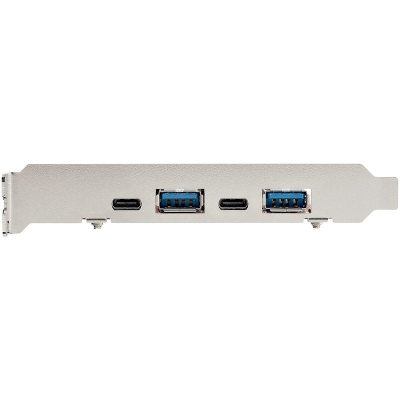 StarTech.com 4-Port USB PCIe Card, 10Gbps USB PCI Express Expansion Card with 2 Controllers, 2x USB-C & 2x USB-A ports (USB 3.2 Gen 2) - Thumbnail 4