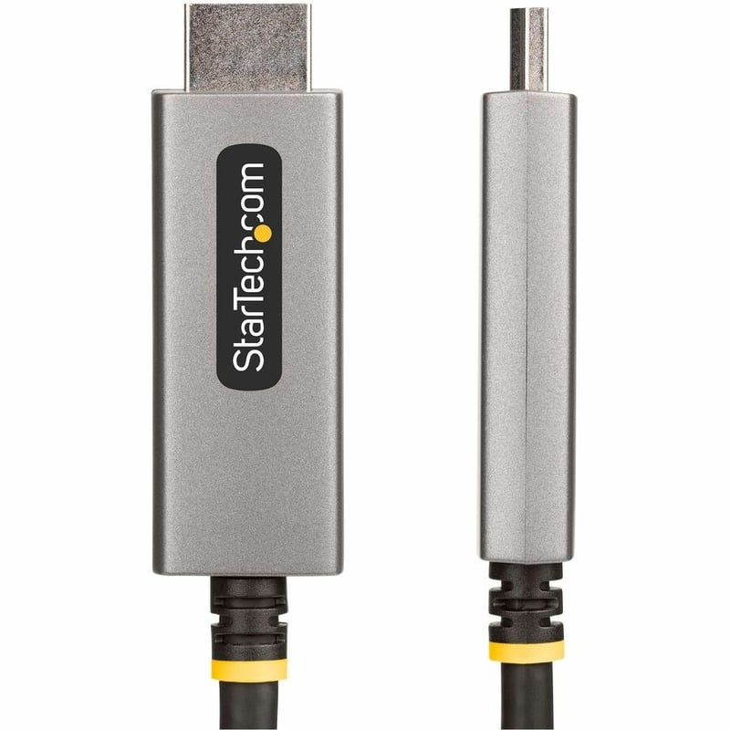 StarTech.com 6ft (2m) DisplayPort to HDMI Adapter Cable, 8K 60Hz, 4K 144Hz, HDR10, DP 1.4 to HDMI 2.1 Active Video Converter - Thumbnail 3