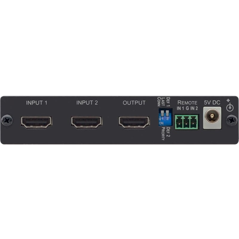 Kramer 2x1 4K60 4:4:4 HDCP 2.2 HDMI 2.0 Automatic Standby Switcher - Thumbnail 2