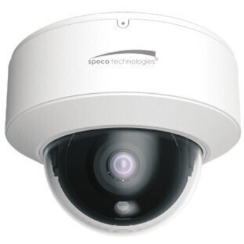 Speco O8VD2 8 Megapixel Outdoor 4K Network Camera - Color - Dome - White - Thumbnail 2