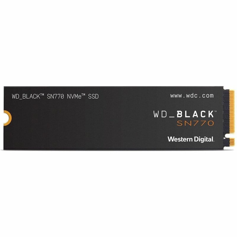 WD Black SN770 WDS500G3X0E 500 GB Solid State Drive - M.2 2280 Internal - PCI Express NVMe (PCI Express NVMe 4.0 x4) - Thumbnail 3