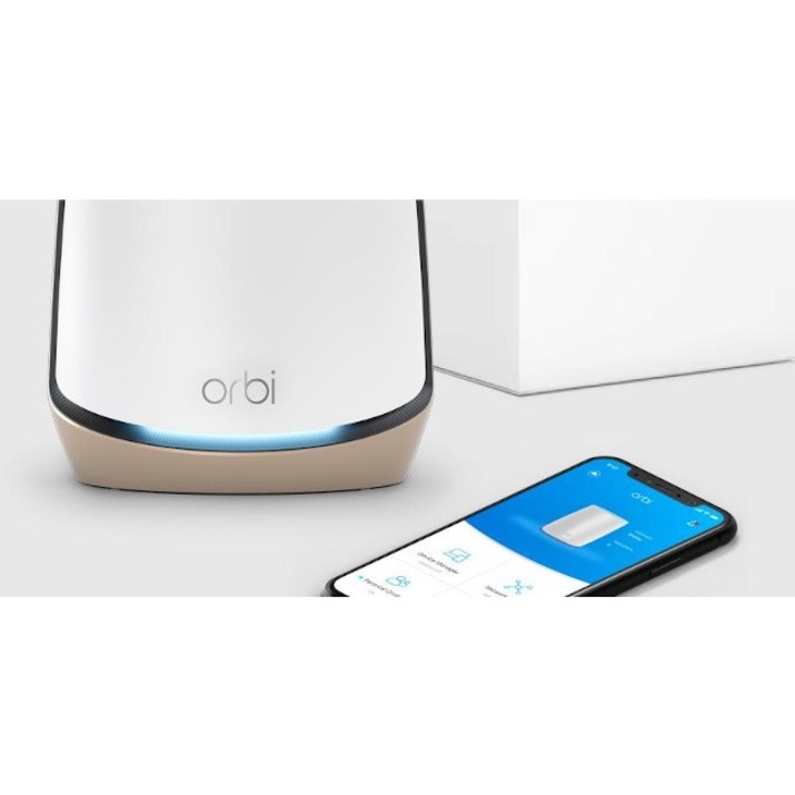 Netgear Orbi RBS860 Tri Band IEEE 802.11 a/b/g/n/ac/ax 6 Gbit/s Wireless Access Point - Indoor - Thumbnail 2