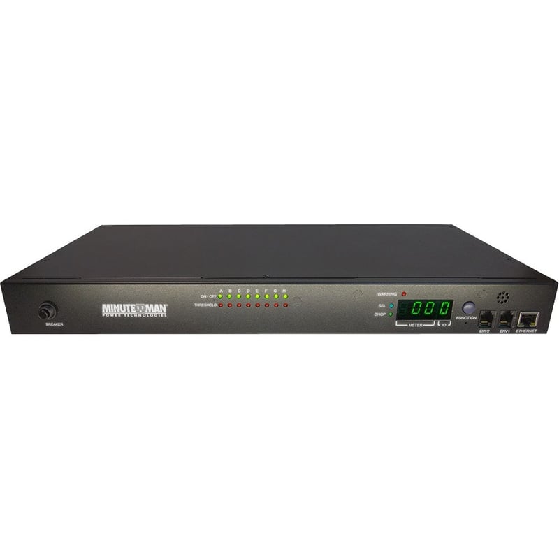 Minuteman IP-Based Switched PDU 8-Outlet 15A IPv6