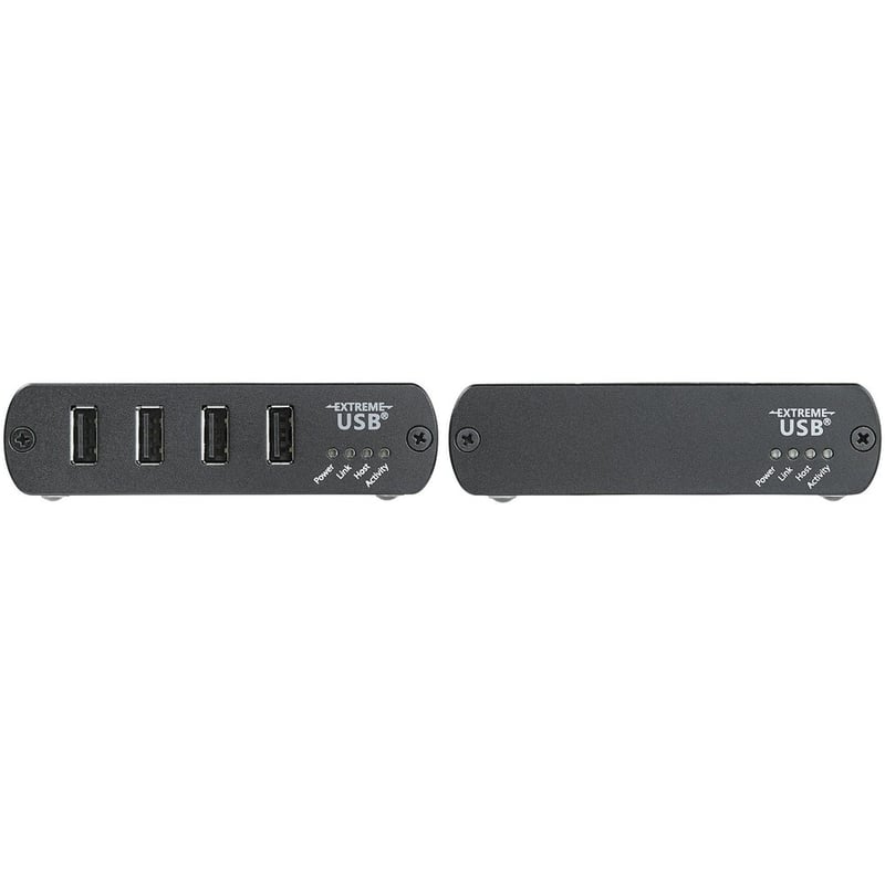 StarTech.com 4 Port USB 2.0 Extender over Ethernet/IP Network Hub - up to 330ft (100m) - USB over Gigabit LAN or Direct Cat5e/Cat6 Cable - Thumbnail 2