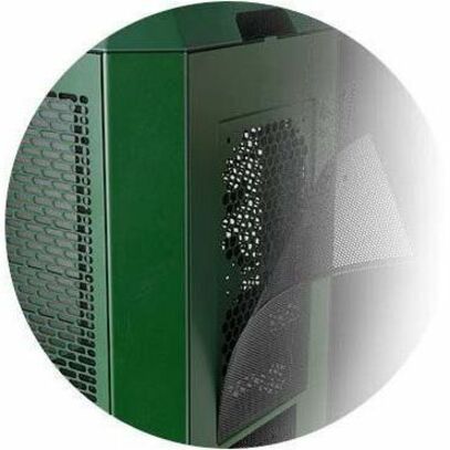 Thermaltake The Tower 300 Racing Green Micro Tower Chassis - Thumbnail 4