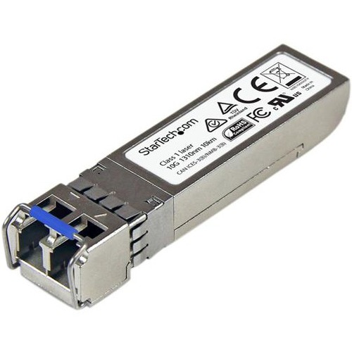 StarTech.com Juniper SFPP-10GE-LR Compatible SFP+ Module - 10GBASE-LR - 10GE SFP+ 10GbE Single Mode Fiber SMF Optic Transceiver 10km DDM - Thumbnail 1