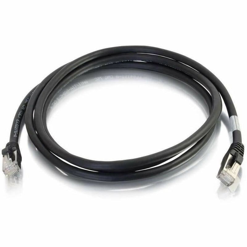 Quiktron Q-Series Patch Cords, CAT6 Shielded, booted, Yellow, 25 FT