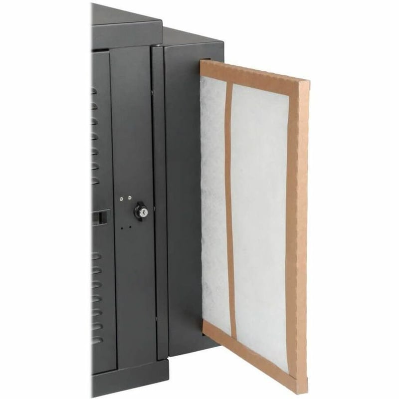Tripp Lite by Eaton SmartRack 12U Switch-Depth Wall-Mount Small Rack Enclosure for Harsh Environments Hinged Back - Thumbnail 5