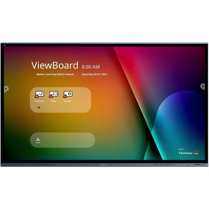 ViewSonic ViewBoard IFP8662 - 4K UHD Interactive Display with Integrated Software, 65W USB C, RJ45 - 350 cd/m2 - 86" - Thumbnail 1