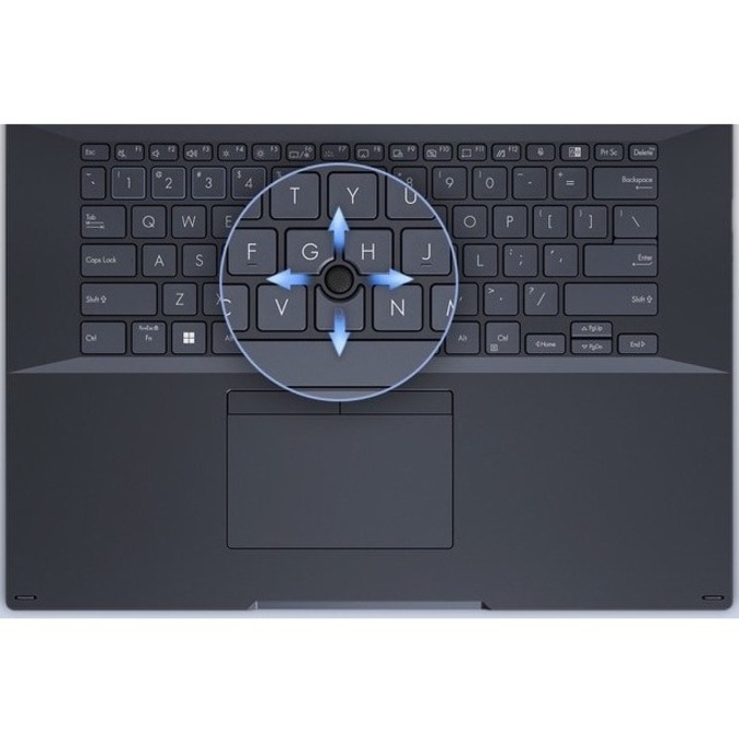 Asus ExpertBook B2 Flip B2402F B2402FVA-XS74T 14" Touchscreen Convertible 2 in 1 Notebook - Full HD - 1920 x 1080 - Intel Core i7 13th Gen i7-1360P Dodeca-core (12 Core) 2.20 GHz - 16 GB Total RAM - 512 GB SSD - Star Black